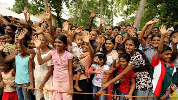 Sabaragamuwa felicitation President people